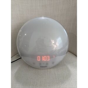 Philips SmartSleep Wake Up Light Clock Alarm Sunrise Sunset Simulation HF3520